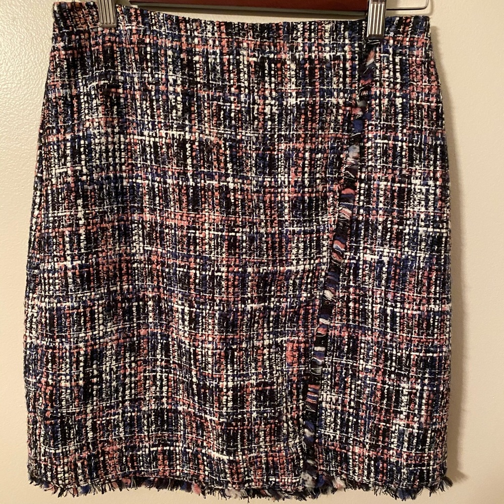 Loft tweed skirt